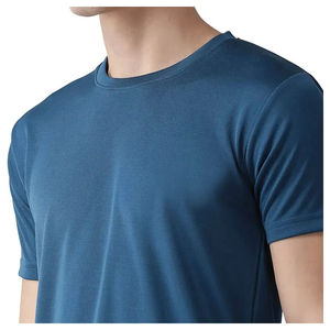 100% algodón, camiseta para hombres, camisetas holgadas Unisex Liso 100% Algodón Calidad Algodón Loose Fit Blank Men T-shirt OEM. - Product Image 3