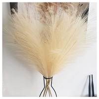 Lot de 6 Plumes de Pampa Artificielles Écologiques Longue Durée, Décoration Florale pour Vase Intérieur/Extérieur, Décoration Maison ABK - Meilleures Ventes