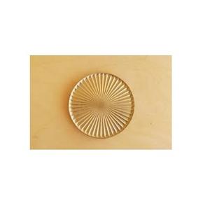 Dessous de verre en métal Décoration de table Dessous de verre Mini table ronde Design classique Dessous de verre en laiton Ustensiles de cuisine - Product Image 1