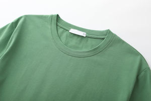 T-shirt ample décontracté pour homme, personnalisé, pour le printemps et l'été, marque américaine vintage, 100% coton, motif imprimé lettres - Product Image 3