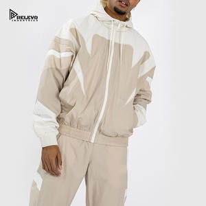 ชุดวอร์มกันลมแบบมีฮู้ดสำหรับฤดูหนาว ขนาดสวมใส่สบาย  แบบลำลอง  สำหรับผู้ชายและผู้หญิง  สองชิ้น  ขายส่ง ปี 2026  กันลม ระบายอากาศได้ดี - Product Image 4