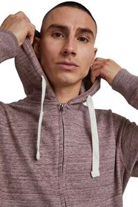 เสื้อฮู้ดดี้ผู้ชายผ้าเทอร์รี่สีพื้นแบบมีซิป สไตล์สตรีทแวร์ ผ้าฝ้าย 100% หนานุ่ม สำหรับฤดูหนาว รับทำโลโก้ตามสั่ง ขายส่ง - Product Image 5