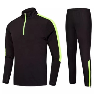 Conjunto de entrenamiento de gimnasia para hombre, ropa deportiva de dos piezas de lana sólida, traje de jogging y chándales para fitness para entrenamiento - Product Image 4
