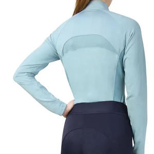 Nouveau design Combinaison de sport pour femmes Couche de base pour l'équitation en plein air Manches longues Vente en gros de chemises de cavalier pour femmes - Product Image 2