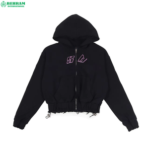 Sudaderas con Capucha Personalizadas de Estilo Urbano, Unisex, Corte Regular, con Cierre, Logotipos Impresos en DTF, Manga Larga, Casuales, Transpirables, de Secado Rápido, 100% Algodón - Product Image 5