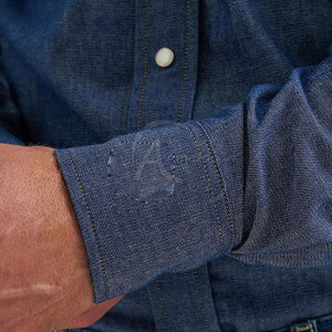 Best Quality <b>Jeans</b> <b>Work</b> Shirt Soft Nylon / Polyester Material <b>Jeans</b> <b>Work</b> Shirt For Workers - Product Image 4