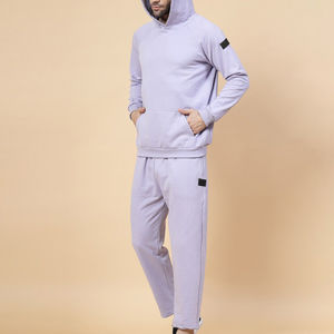 Chándal Deportivo con Capucha para Hombre, Transpirable, Corte Regular, Premium, para Gimnasio, Entrenamiento, 100% Algodón, Ecológico, Ligero, para Fitness y Uso Diario - Product Image 3