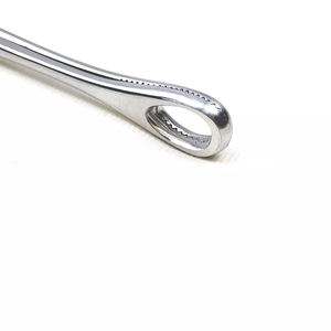 Fórceps de esponja Foerster de alta calidad, instrumentos quirúrgicos y veterinarios de mandíbula dentada recta, fórceps de 24 cm para cirugía - Product Image 5