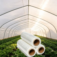 Film de serre diffuseur de lumière, résistant aux UV, en plastique, pour la culture de légumes, couverture de serre