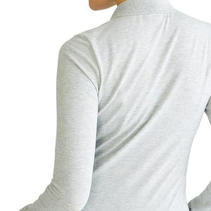 Camisas Polo de Buena Calidad para Mujer, Manga Larga, Cuello Camisero Personalizado, Camisas Casuales Cómodas y Transpirables - Product Image 5