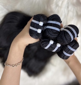 ผมเวอร์จินเวียดนามแบบขายส่ง มัดเป็นช่อ 100% ผมแท้ธรรมชาติ ตรง เกรดดับเบิ้ลเวฟท์ เนื้อนุ่มลื่น คุณภาพดีที่สุด - Product Image 6