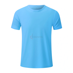 Prix d'usine T-shirts de vêtements de sport pour hommes 240Gsm Chemise d'entraînement à manches courtes Logo personnalisé Slim Fit Logo personnalisé 240Gsm Gym Wear - Product Image 5