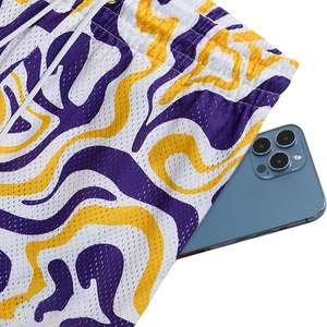 Nouveau design été maille Sport séchage rapide respirant Hiphop impression hot shorts mode hommes pantalons courts maille Shorts ftrom pakistan - Product Image 2