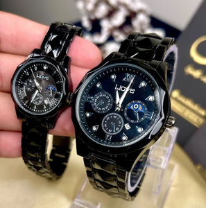 Couple <b>Watches</b> <b>Set</b> for Lovers Matching <b>His</b> <b>and</b> <b>Hers</b> Quartz Wristwatches - Product Image 2