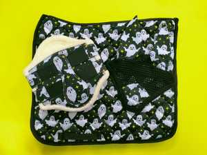 Professional Custom Made All Purpose Saddle <b>Pad</b> 15mm Polyester <b>Foam</b> Dressage Horse Quilting English Saddle Equestrian Full Sets - Product Image 5