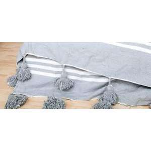 Manta Marroquí Hecha a Mano, Auténtica, Artesanal, Diseño Tribal, Suave, Tejida, Decoración para el Hogar, Regalo - Product Image 1