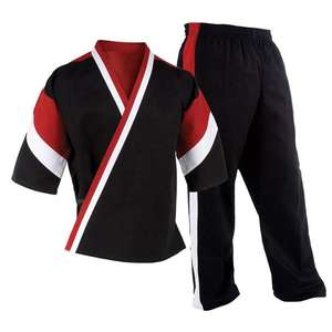 Trajes de Taekwondo unisex baratos al por mayor y uniformes BJJ ropa de artes marciales unisex - Product Image 5