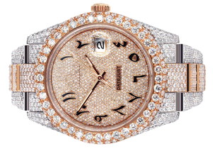 Montre Moissanite Iced Out avec montre de luxe conçue et de style moderne pour hommes par les exportateurs indiens Fournisseurs de gros - Product Image 2