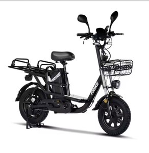 ข้อเสนอที่ดีที่สุดปี 2026 สำหรับจักรยานไฟฟ้าส่งของขนาด 16 นิ้ว แบบออฟโรด  มอเตอร์ไร้แปรงถ่าน 350W แบตเตอรี่ลิเธียม (720WH) และมอเตอร์ดุมล้อหลังแบบมอเตอร์ไซค์ - Product Image 1