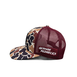 Chapeaux de camionneur Camo personnalisés de haute qualité avec logo tissé Patch brodé Logo 3D Casquettes de camionneur quantité minimale de commande bas Casquette de sport pour une utilisation en extérieur - Product Image 2