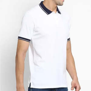 Chemises polo pour hommes décontractées, vente chaude, nouveau design, logo personnalisé, couleur unie, respirantes, pour hommes - Product Image 2