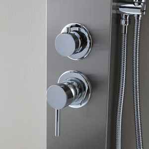 Panel de Ducha Redondo para Baño con Jets de Hidromasaje, Set Premium - Product Image 4