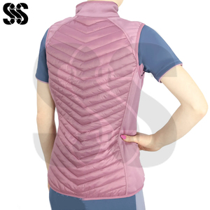 Chaleco Ecuestre de Alta Calidad, Chaleco de Montar a Caballo sin Mangas, Acolchado, Ligero, Transpirable, de Poliéster/Nailon - Product Image 3