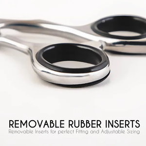 Tijeras de peluquero profesionales de alta calidad de fábrica personalizada con embalaje de logotipo profesional Servicio OEM disponible - Product Image 5