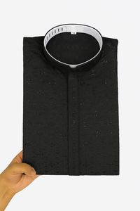 Conjunto de Kurta para hombre de diseñador festivo de boda tradicional indio étnico sin arrugas de algodón Vintage de la mejor calidad 2025 - Product Image 2