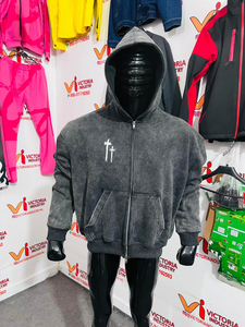 Sweat-shirt à capuche ample unisexe pour homme, style Harajuku vintage, 100% coton, imprimé, chaud, automne, avec broderie, chemise de sport - Product Image 4