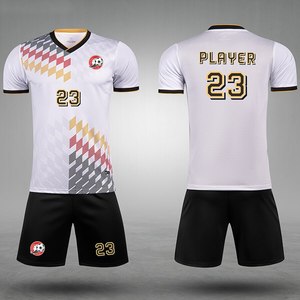 ชุดเสื้อฟุตบอลสำหรับผู้ใหญ่ชุดเสื้อเจอร์ซีย์เล่นฟุตบอลแบบเรียบออกแบบได้ตามต้องการ - Product Image 2