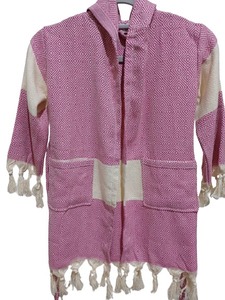 Coton turc enfants diamant peignoir pagne chapeau robe de chambre plage bain piscine maison couleur taille Option séchage rapide - Product Image 4