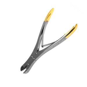 Pince chirurgicale orthopédique manuelle vétérinaire à mâchoires en carbure de tungstène, coupe-fil, instruments chirurgicaux certifiés CE classe II - Product Image 2