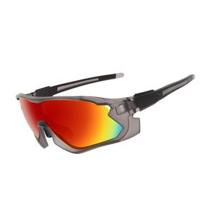 Lunettes de soleil polarisées avec cadres en cristal de couleur personnalisés et style futuriste - Product Image 3