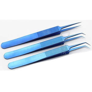 Pinzas de Implantes Dentales, Pinzas FUE, Pinzas de Punta Fina, Instrumento Médico de Acero de Alta Calidad para Cabello - Product Image 4