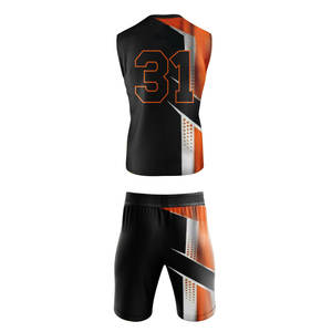 2025 <b>Professional</b> Customized 7 On 7 Uniform <b>Light</b> Weight Sleeveless 7 On 7 Uniform For Sale - Product Image 3