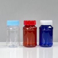Bouteilles de compléments alimentaires en PET de forme spéciale avec bouchon de sécurité enfant pour capsules, comprimés, vitamines, emballages de compléments alimentaires pharmaceutiques