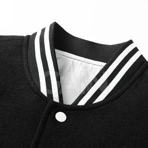 Veste d'hiver Lettermen confortable sur mesure pour hommes Veste Lettermen à manches longues à vendre - Product Image 3