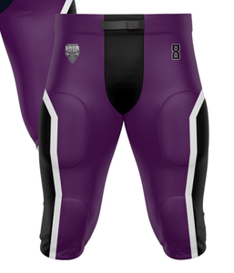 Pantalons de football américain vierges pour sublimation intégrés - Product Image 3