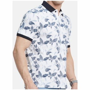 T-shirt d'été à manches courtes pour polo pour hommes, respirant, à motif solide, décontracté, brodé, vente en gros d'usine - Product Image 4