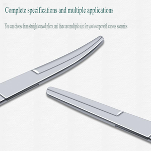ชุดเครื่องมือกรรไกรผ่าตัดสแตนเลส MEDZORA SURGICAL แบบโค้งและตรง น้ำหนักเบา ใช้ซ้ำได้ - Product Image 5
