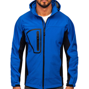 Parka d'extérieur design personnalisé OEM TPU, veste parka en polyester softshell imperméable contrecollée pour hommes veste Varsiti - Product Image 4