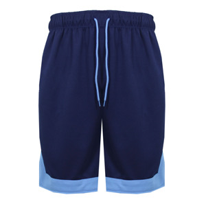 Shorts de sport décontractés pour hommes, taille mi-haute, respirants, écologiques, anti-humidité, en maille, avec cordon de serrage et poches - Product Image 3