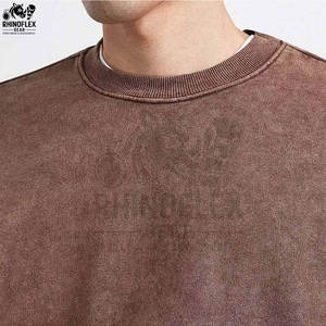 Sudadera con Lavado Ácido de Primera Calidad a Precio Razonable para Hombre, Básica, Mezcla de Algodón, Último Estilo, Nueva Llegada - Product Image 4