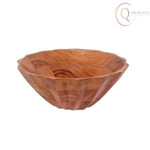 Bol à dattes de service pour fête en bois poli fait à la main de qualité supérieure, écologique, avec forme et taille personnalisées - Product Image 5