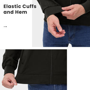 Wholesale Classic Style Waterproof Jacket Fashionable Casual Street Wear with Custom Logo Plain Dyed Windbreaker Jacket for <b>man</b> - Product Image 5