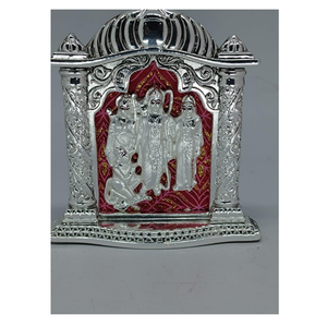 Shera Wali Mata ไอดอลคู่บารมีสำหรับตกแต่งบ้านวัดภาพถึงพลังอันศักดิ์สิทธิ์ของรูปปั้นทางศาสนาในอุดมคติของเทพธิดาฮินดู - Product Image 6