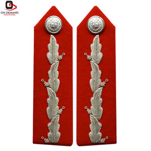 Factory Direct Sale <b>Sew</b>-<b>On</b> Embroidered Shoulder <b>Patches</b> with 3D Design Premium Canvas Fabric High Detail Long Lasting Quality - Product Image 1
