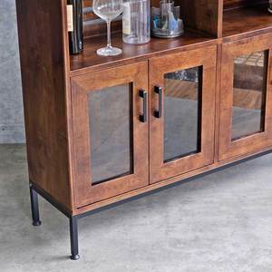 Mueble Decorativo Moderno de Madera de Caucho de 120x30x85cm KTB68178 - Product Image 4
