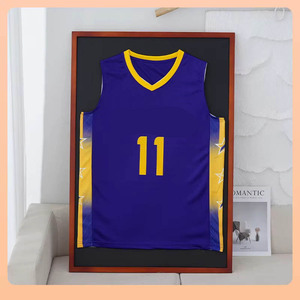 Marco de Madera para Fotos, Diseño Ecológico para Exhibición en Pared, para Artículos Deportivos de la <span class=keywords><strong>NBA</strong></span>, Baloncesto, Tenis, <span class=keywords><strong>Ropa</strong></span> con Autógrafos - Product Image 2